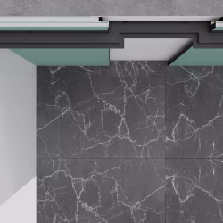 Профиль алюминиевый теневой с подсветкой Laconistiq Multilevel New Черный 27-11-300 3000×46,5×28,7