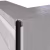 Профиль алюминиевый теневой Laconistiq Dual Черный муар RAL 9005 22-31-300 3000×8,6×12