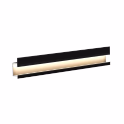 Профиль алюминиевый теневой с подсветкой Laconistiq Light Черный 23-11-300 3000×45,7×15,45