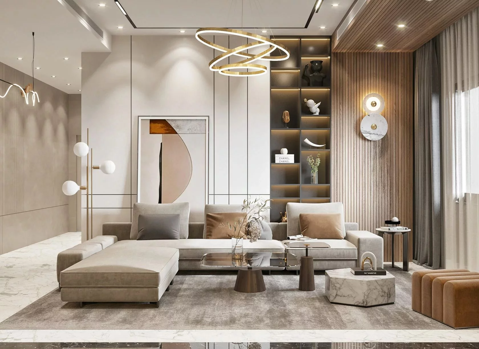 Профиль алюминиевый теневой Laconistiq Classic Черный муар RAL 9005 21-31-300 3000×37×10,7 фото в интерьере