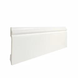 Плинтус дюрополимерный TeckWood белый ДП4 2000×80×12