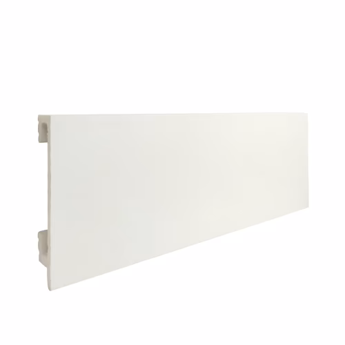 Плинтус дюрополимерный TeckWood белый ДП5 2000×80×16