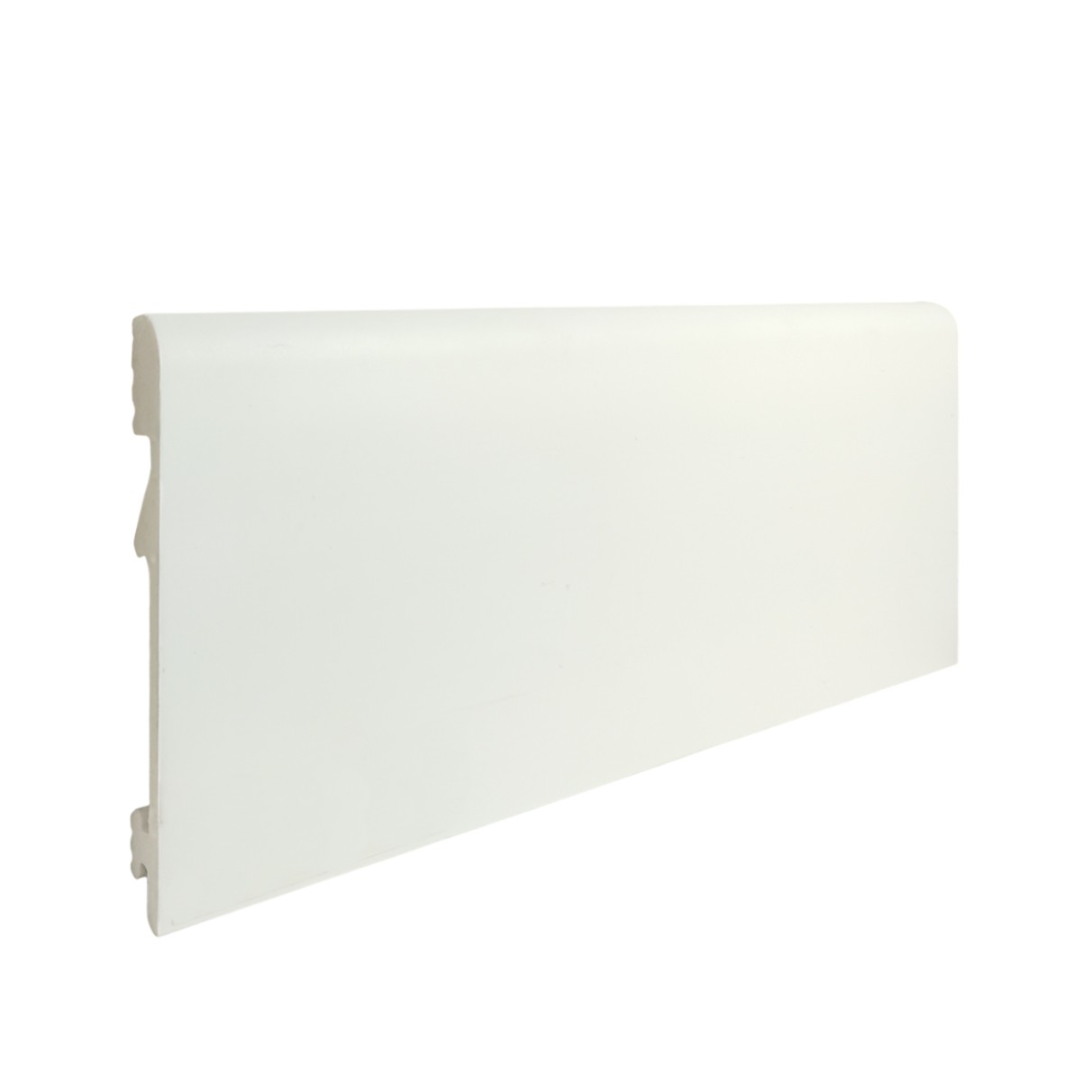 Плинтус дюрополимерный TeckWood белый ДП8 2000×100×14