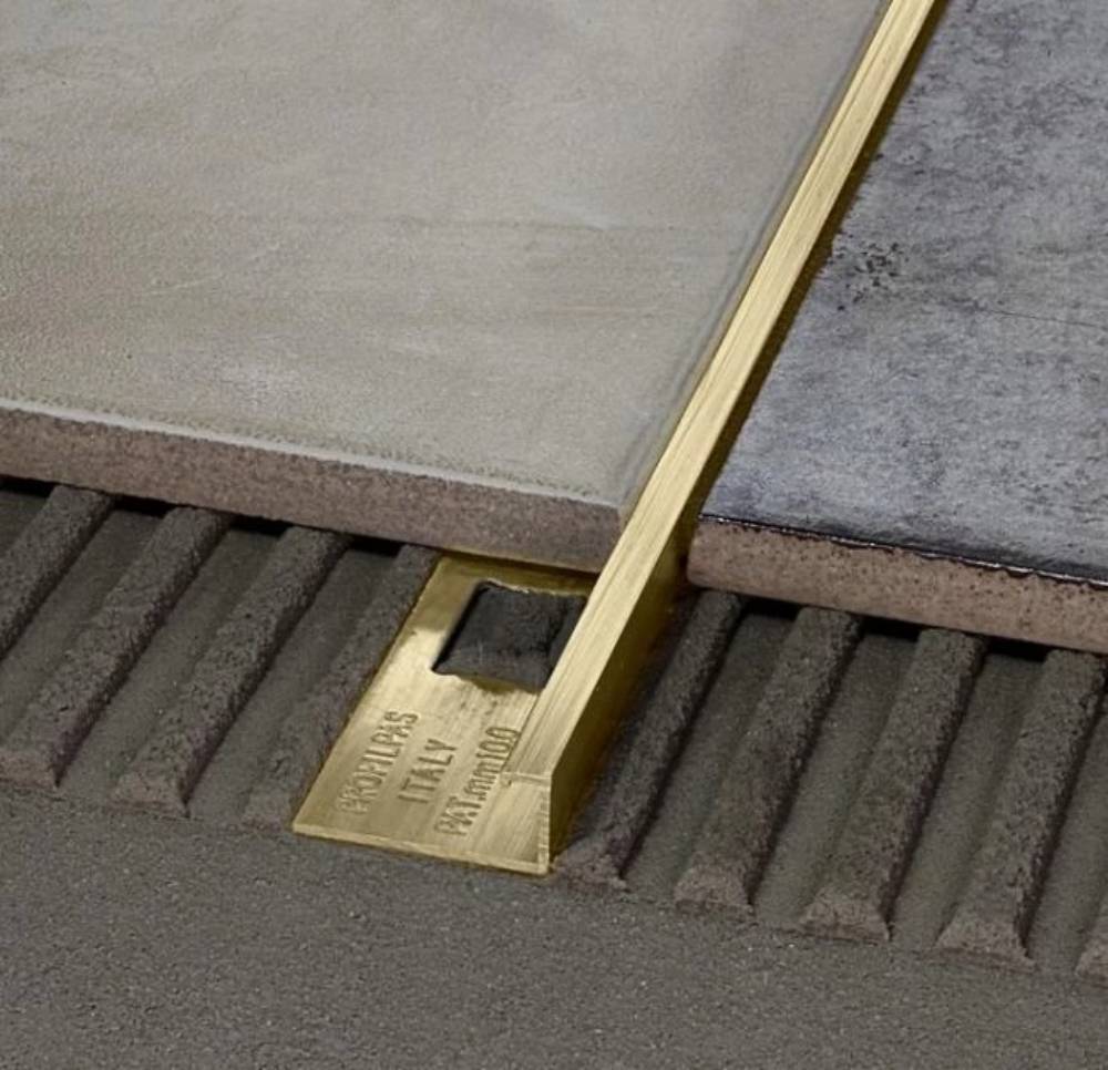 Порожек из латуни Г-образный Profilpas Prodecor DJN 10 95692 2700×10×5