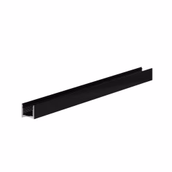 Профиль алюминиевый теневой с подсветкой Laconistiq Light mini Черный 29-11-300 3000×14×13