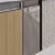 Профиль алюминиевый теневой с подсветкой Laconistiq Light mini Черный 29-11-300 3000×14×13
