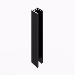 Профиль алюминиевый теневой с подсветкой Laconistiq Light mini Черный 29-11-300 3000×14×13