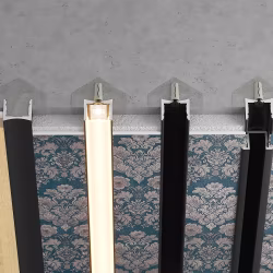Вставка алюминиевая для теневого профиля Laconistiq Light mini Светлое золото 29/1-15-300 3000×10,5×11,3