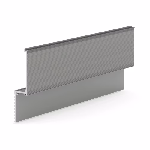 Профиль алюминиевый теневой Laconistiq Micro 24-100-300 без покрытия 3000×96,5×15,7