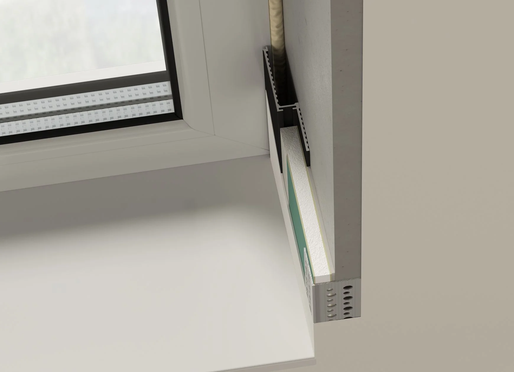 Профиль алюминиевый теневой Laconistiq Micro 24-100-100 без покрытия 1000×96,5×15,7