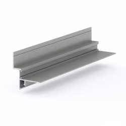 Профиль алюминиевый теневой Laconistiq Gips Regular 53-100-300 без покрытия 3000×47,5×43