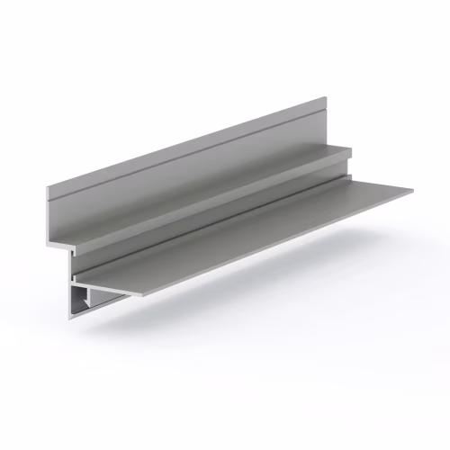 Профиль алюминиевый теневой Laconistiq Gips Regular 53-100-300 без покрытия 3000×47,5×43