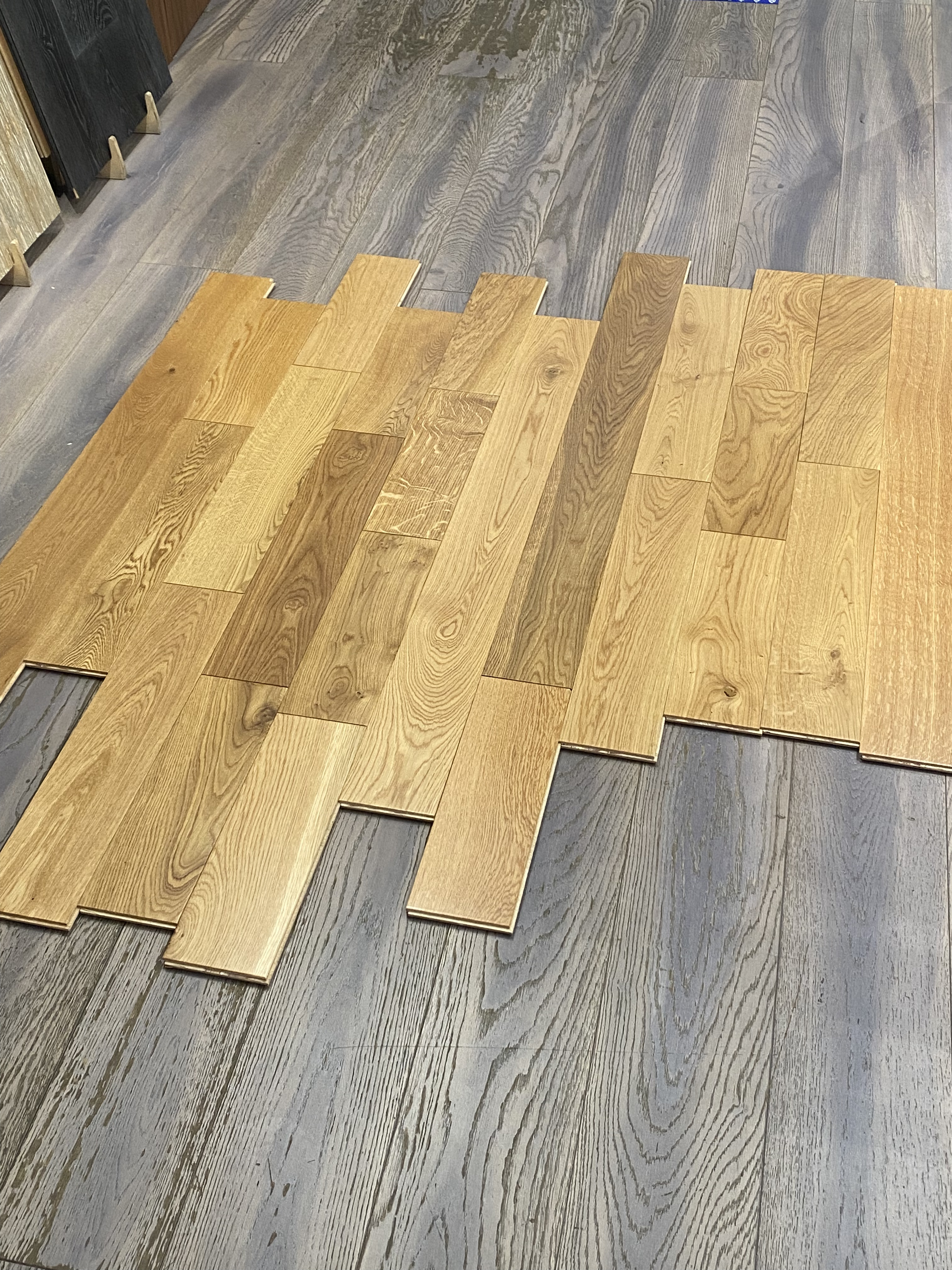 Инженерная доска HM Flooring Дуб Natural Millrun 400-1200×127×12