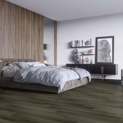Кварцвиниловый SPC ламинат Home Expert Natural Дуб Ночной лес 2187-03 1220×150×3,5