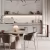 Кварцвиниловый SPC ламинат Home Expert Parquet Дуб Северный ветер 33-2179-12 / 33-3002 венгерская елка 615×123×3,5 фото в интерьере