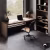 Кварцвиниловый SPC ламинат Home Expert Rock Graphite 9108 610×305×4 фото в интерьере