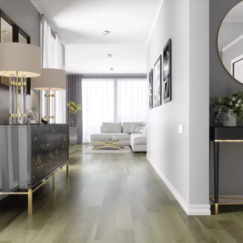Кварцвиниловый SPC ламинат Home Expert Natural Дуб Весенний луг 0-009 1220×150×3,5