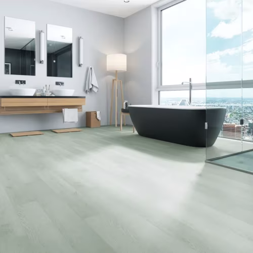 Кварцвиниловый SPC ламинат Home Expert Natural Дуб Ледяной замок 943-07 1220×150×3,5