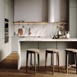 Кварцвиниловый SPC ламинат Home Expert Natural Дуб Натуральный 2061-15 1220×150×3,5