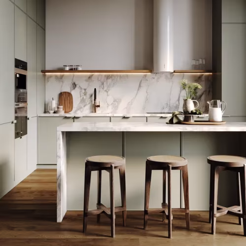 Кварцвиниловый SPC ламинат Home Expert Natural Дуб Натуральный 2061-15 1220×150×3,5