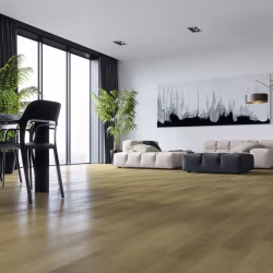 Кварцвиниловый SPC ламинат Home Expert Natural Дуб Янтарный пляж 1201 / 0-002 1220×150×3,5