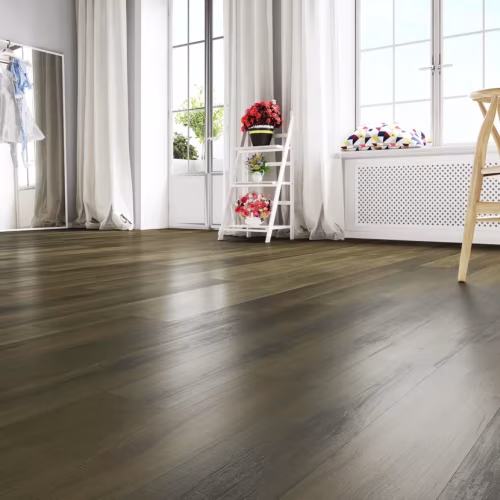Кварцвиниловый SPC ламинат Home Expert Natural Гикори натуральный 1212 / 71W908 1220×150×3,5
