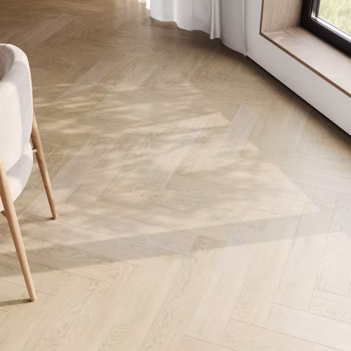 Кварцвиниловый SPC ламинат Home Expert Parquet Дуб Летний 33-3004 венгерская елка 615×123×3,5