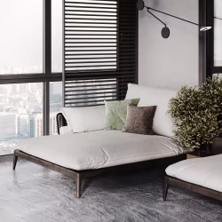 Кварцвиниловый SPC ламинат Home Expert Rock Silver 9105 610×305×4