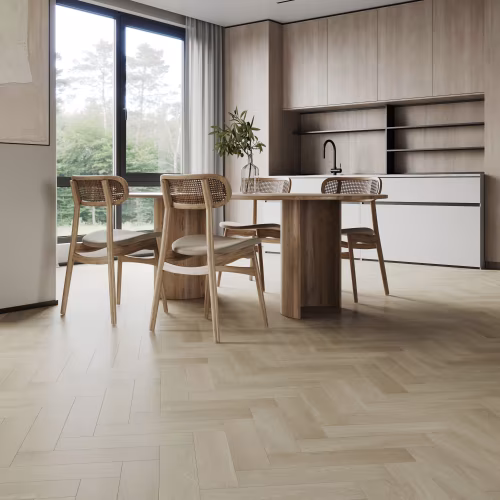 Кварцвиниловый SPC ламинат Home Expert Parquet Design Дуб Английский 44-6191-28 венгерская елка 400×100×4,5