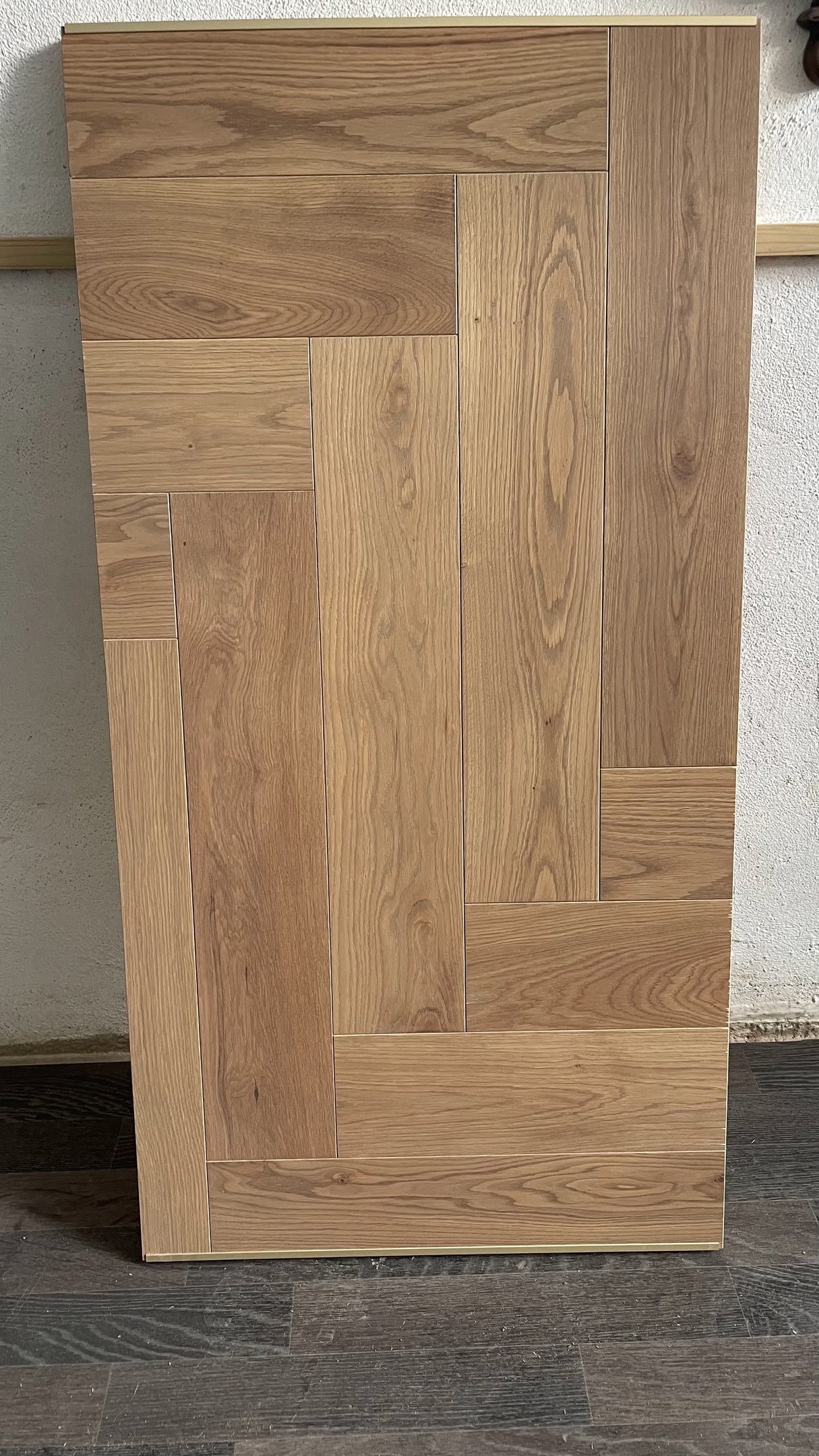 Инженерная доска Eparket Дуб Sand рустик УФ лак венгерская елка 600×150×15