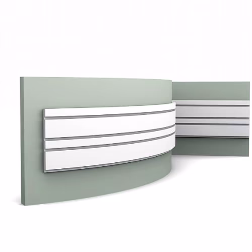 Стеновая панель под покраску Orac Decor Bar W119F гибкая 2000×250×20