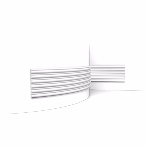 Стеновая панель под покраску Orac Decor WX211F Flute гибкая 2000×255×17