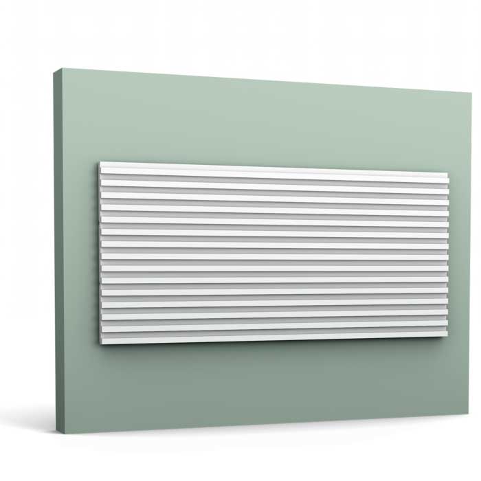 Стеновая панель под покраску Orac Decor WX205F Track гибкая 2000×250×13