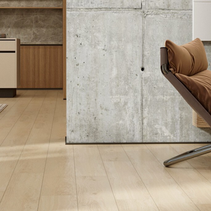 Кварцвиниловый SPC ламинат Evofloor Home Ash Light Ясень Светлый L-20275 1220×183×4