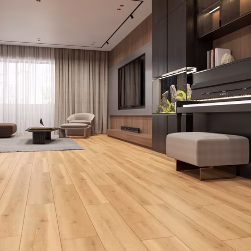 Кварцвиниловый SPC ламинат Evofloor Home Oak Beige Дуб Бежевый L-20993 1220×183×4