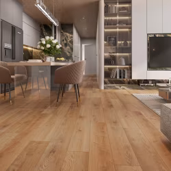 Кварцвиниловый SPC ламинат Evofloor Home Oak Brown Дуб Коричневый L-20243 1220×183×4