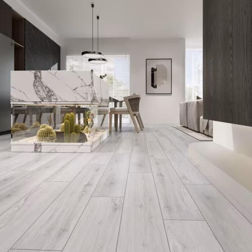 Кварцвиниловый SPC ламинат Evofloor Home Oak Grey Дуб Серый L-20347 1220×183×4