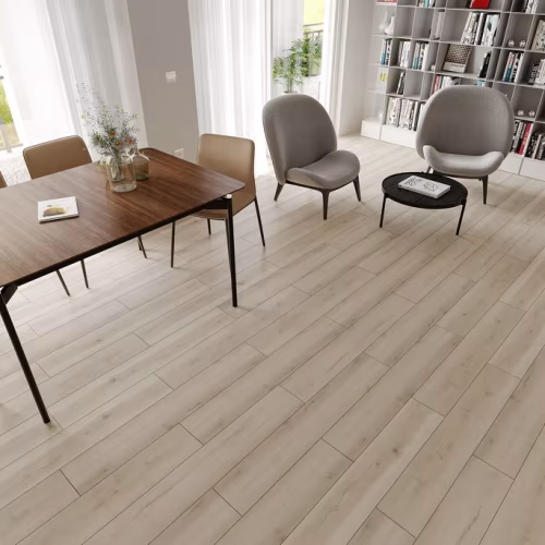 Кварцвиниловый SPC ламинат Evofloor Home Oak White Дуб Белый L-20096 1220×183×4