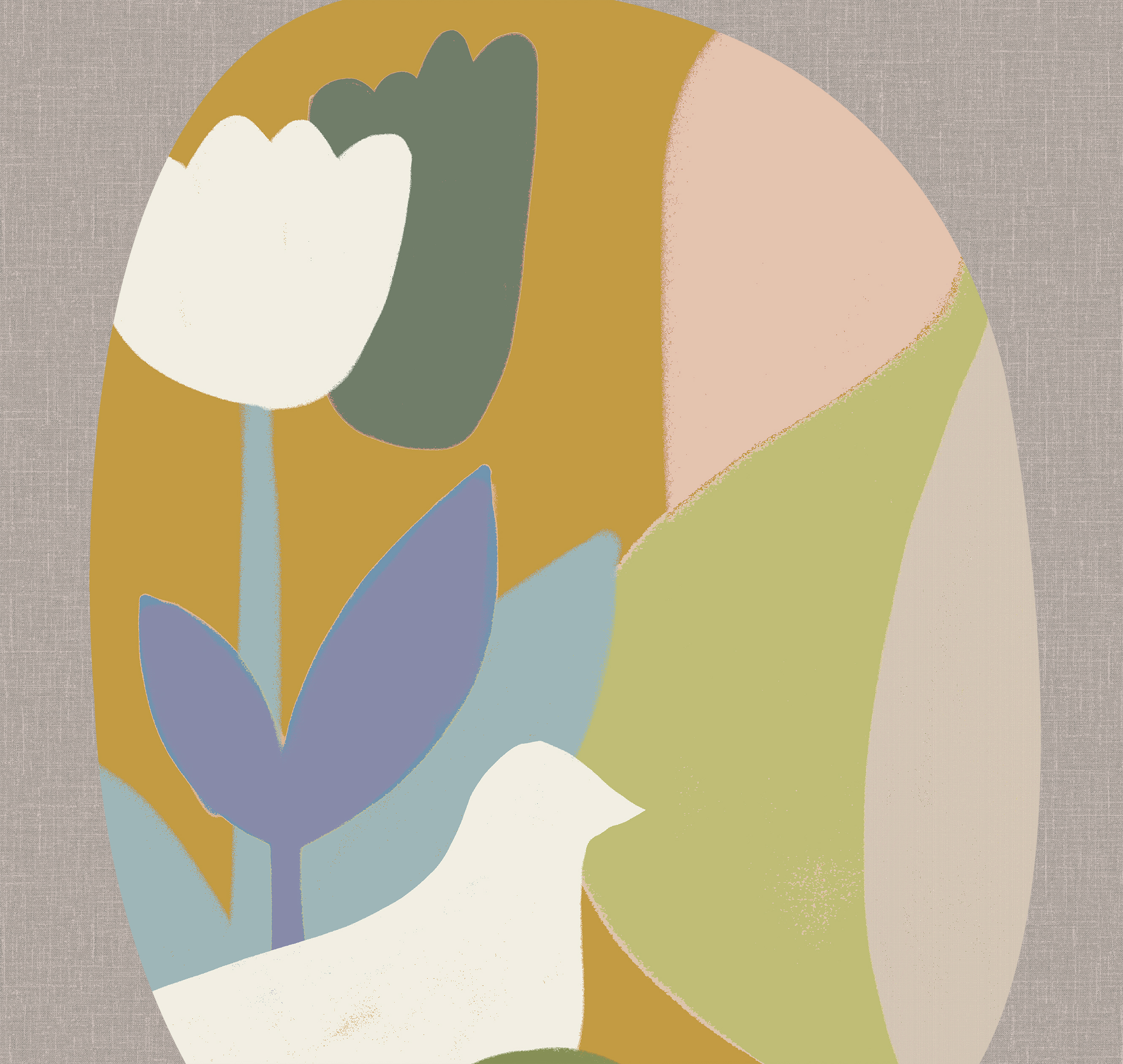 Панно Luna Сага о Нежности Lun8 001 Цветок 3×1