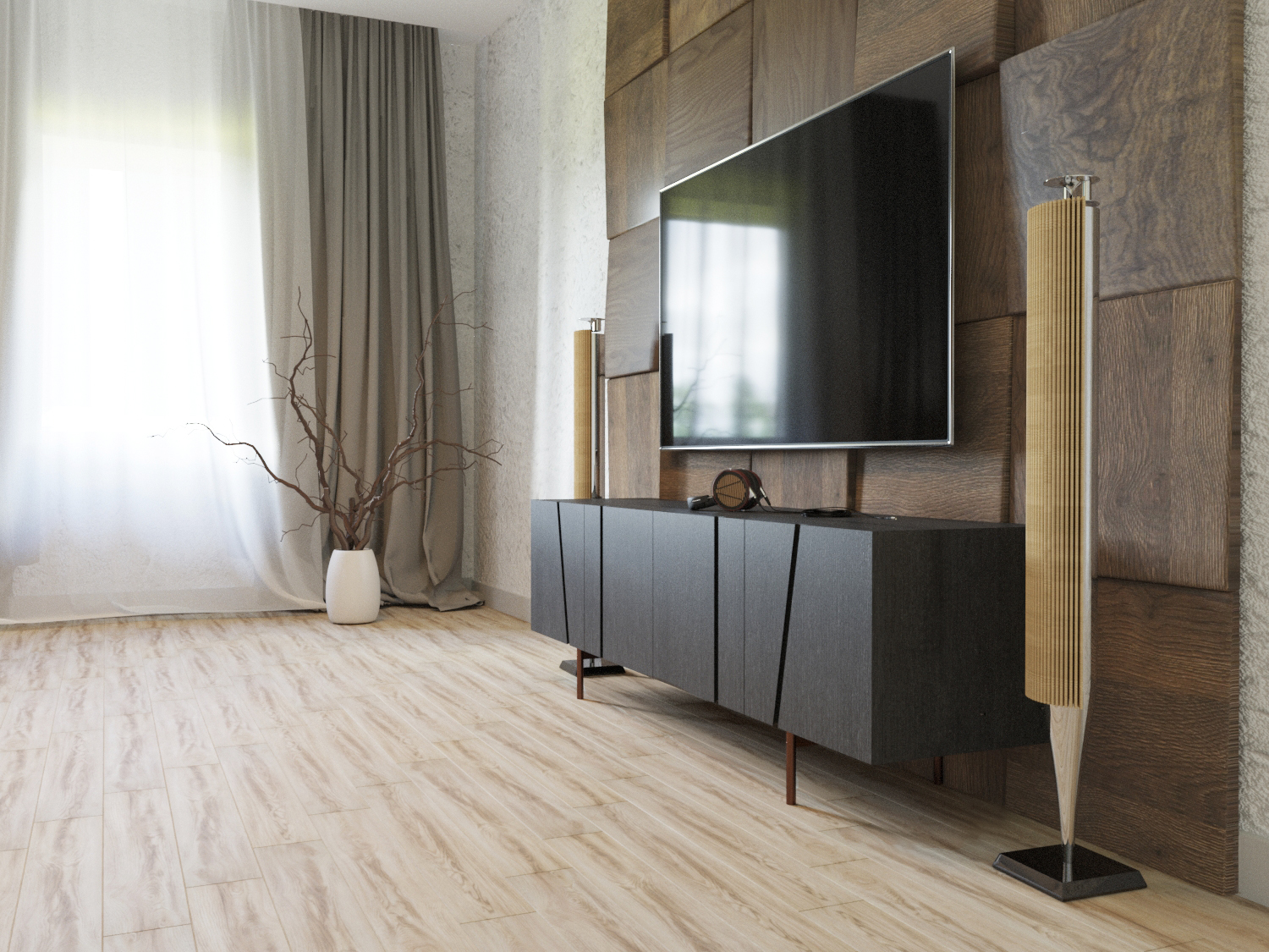 Кварцвиниловый SPC ламинат Art East Art Stone Ясень Соренто 100-ASP 1220×183×6 фото в интерьере