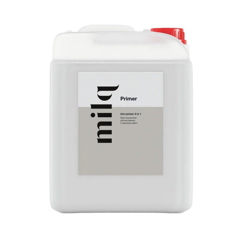 Грунтовка под краску универсальная Milq Uni-primer 2 in 1 водно-дисперсионная 10 л