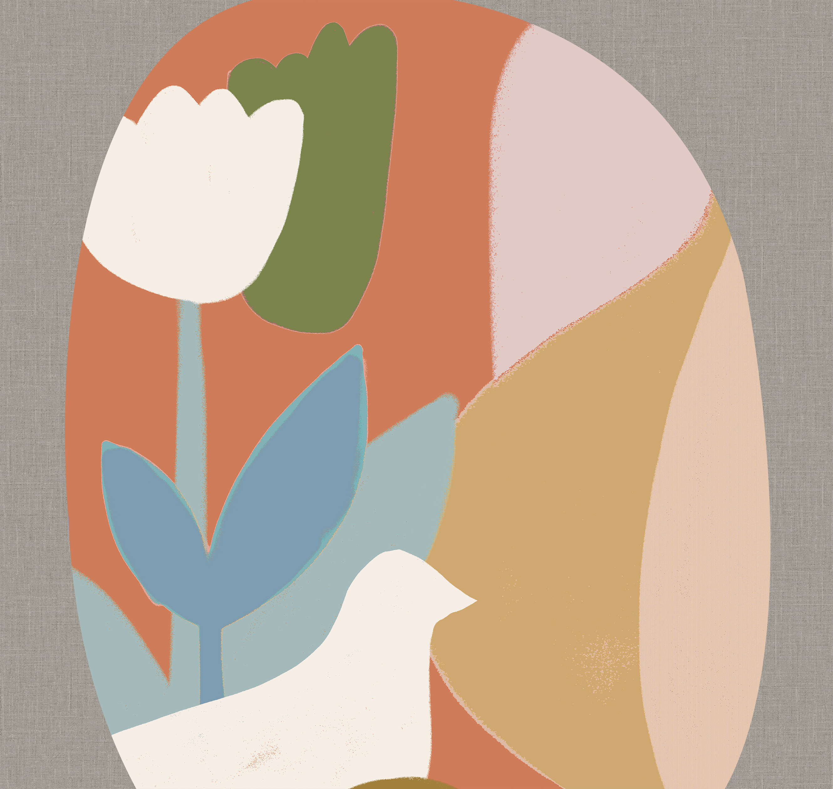 Панно Luna Сага о Нежности Lun8 005/1 Цветок 3×1