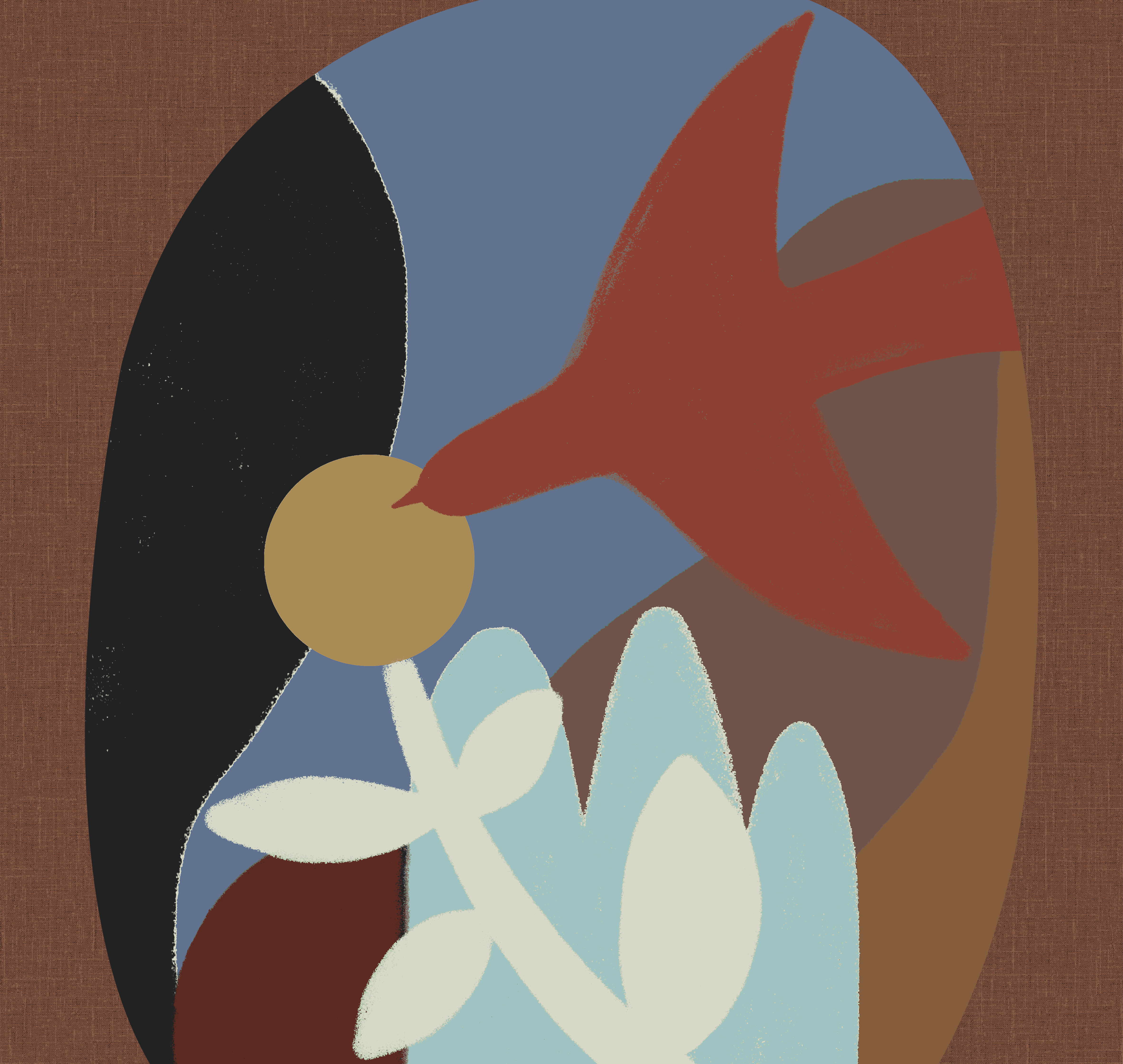 Панно Luna Сага о Нежности Lun8 012 Полет 3×1