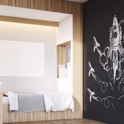 Краска с эффектом грифельной доски DecorAccents Chalkboard Black Черный 990110 1 л