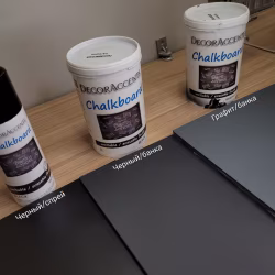 Краска с эффектом грифельной доски DecorAccents Chalkboard Graphite Графит 990150 1 л