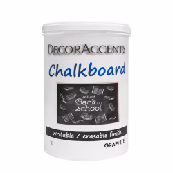 Краска с эффектом грифельной доски DecorAccents Chalkboard Graphite Графит 990150 1 л