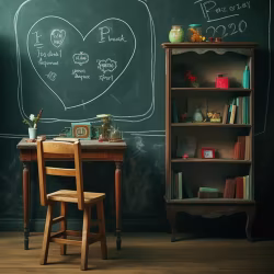 Краска с эффектом грифельной доски DecorAccents Chalkboard Green Зеленый 990180 1 л