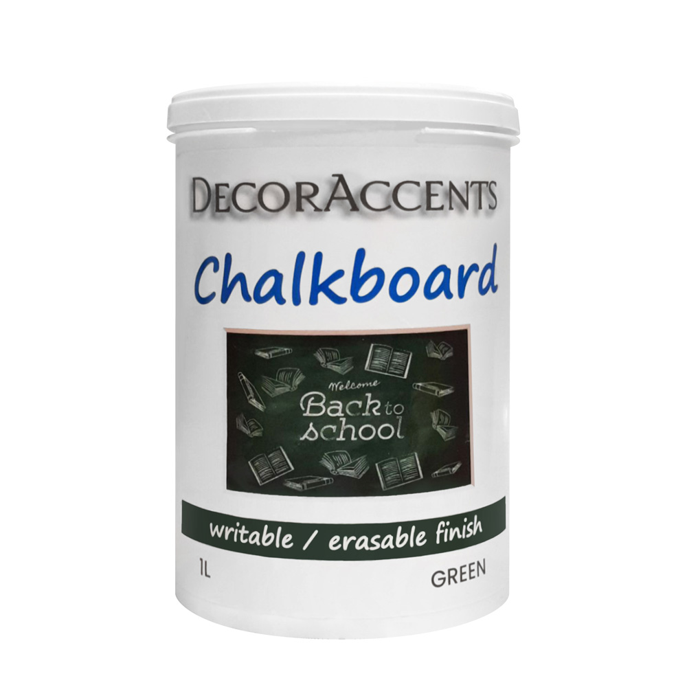 Краска с эффектом грифельной доски DecorAccents Chalkboard Green Зеленый 990180 1 л