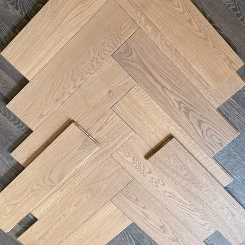 Инженерная доска Епаркет Дуб Шуя натур УФ лак венгерская елка 540×90×15