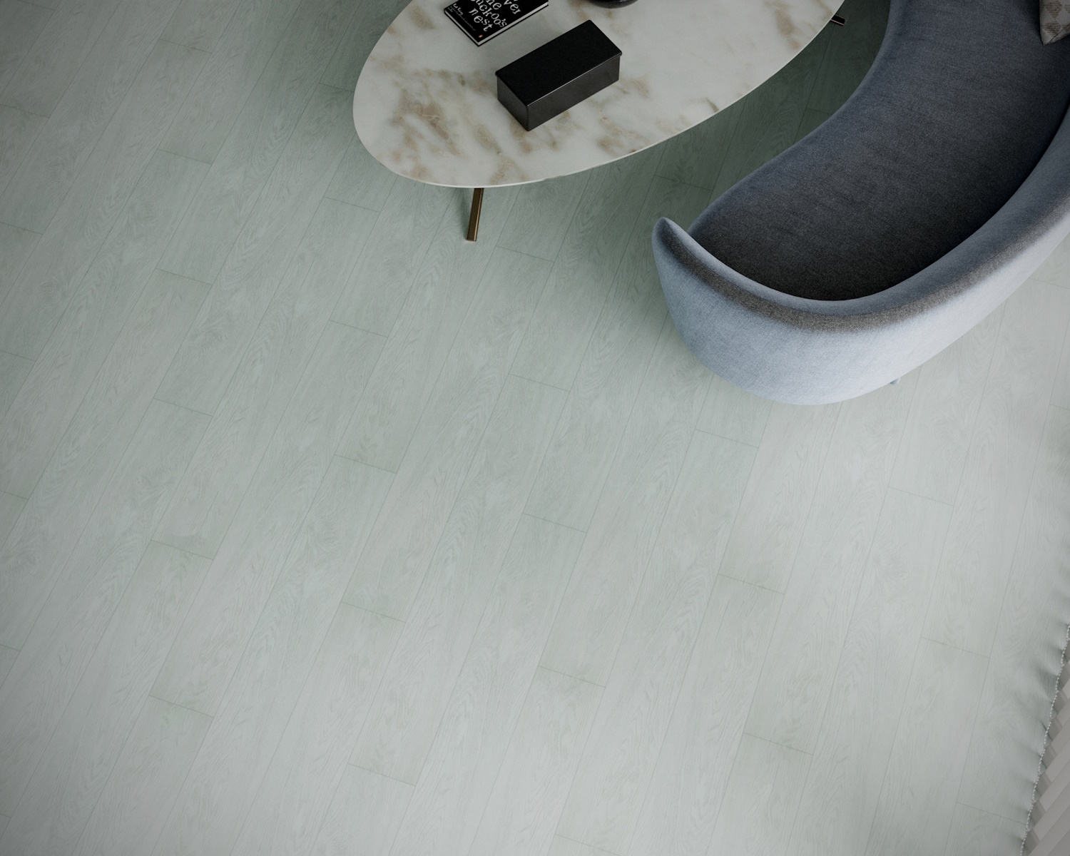 Кварцвиниловый SPC ламинат Art East Art Stone Force Дуб Дионис ASF 50-01 1220×184×5 фото в интерьере